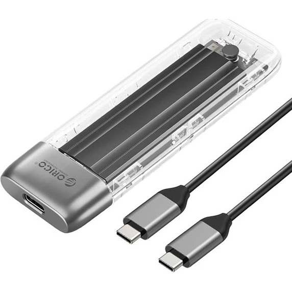 ORICO TXM2-C3 M.2 NVMe USB-C 3.2 10Gb/s Eksternt Kabinet - Grå