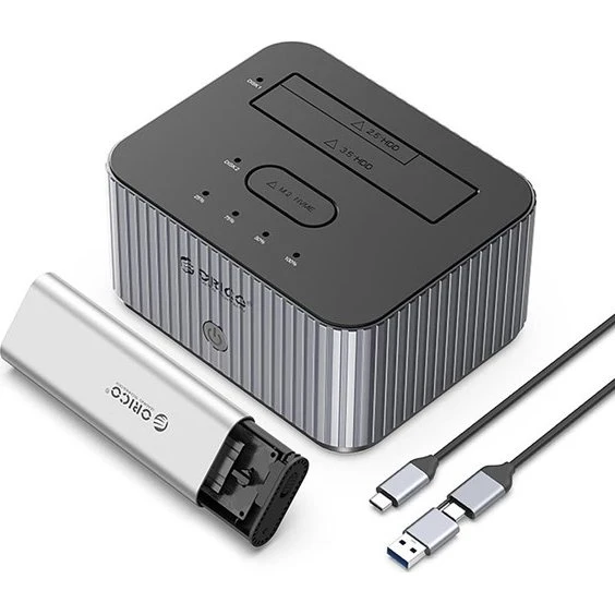 ORICO IT28E-C Dockingstation med M.2 NVMe og SATA-understøttelse