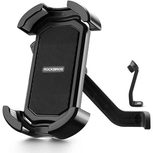 Rockbros 25210032005 Motorcykel Telefonholder til Spejl - Sort