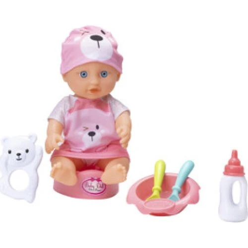 Lillan & Friends Babydukke Ella 28 cm m/ 7 dele