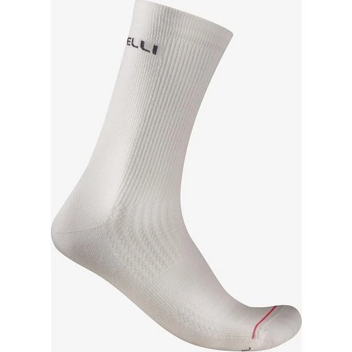 Castelli Bandito 2 Merino 18 Cykelstrømper - Hvid