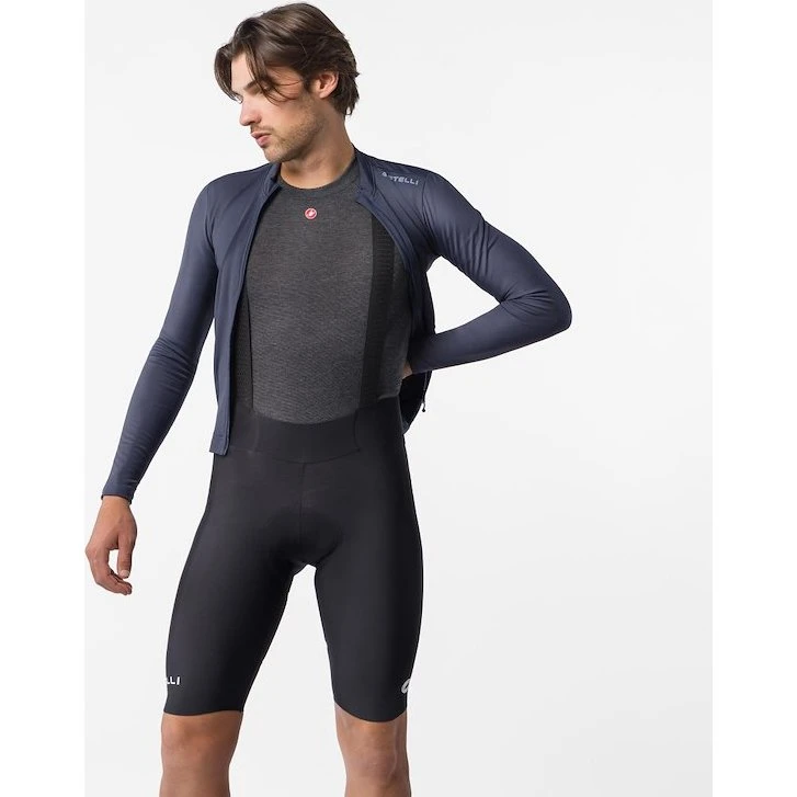 Castelli Espresso 2 Thermal Bibshorts med seler - Sort