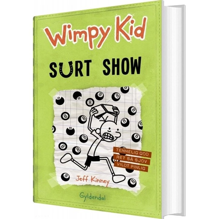 Wimpy Kid 8: Surt Show – Jeff Kinney (hardback)