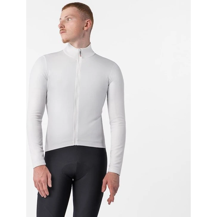 Castelli Competizione Thermal LS langærmet cykeltrøje - Ivory
