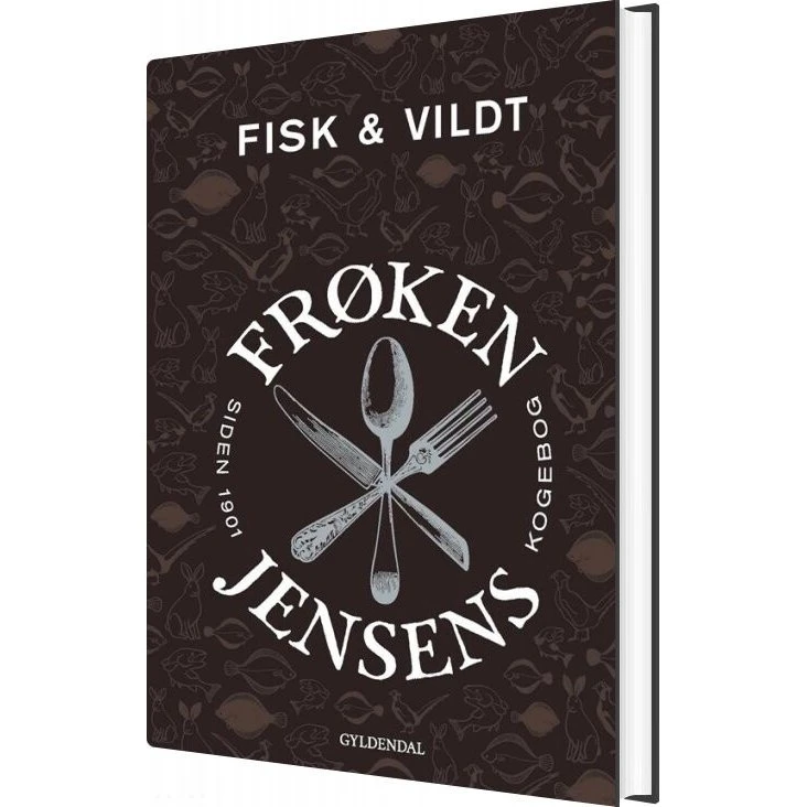 Frøken Jensens Kogebog – Fisk & Vildt (hardcover)