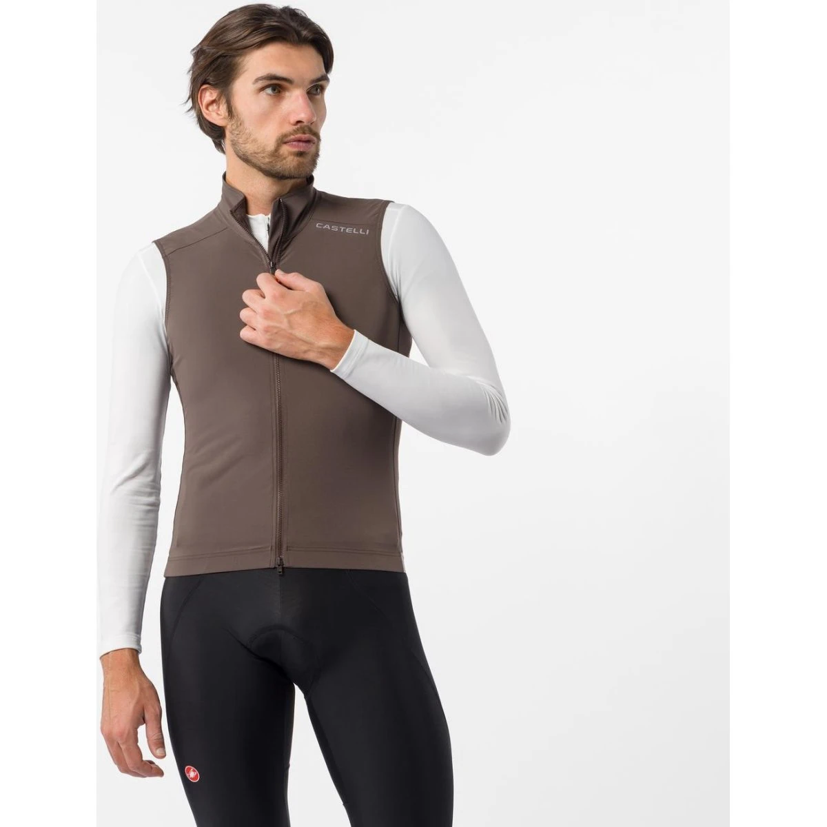 Castelli Espresso 2 Vest - Chestnut - M