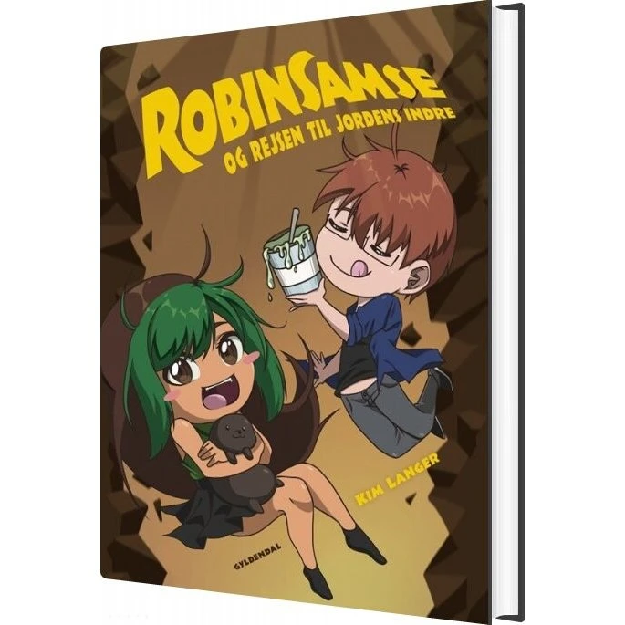 RobinSamse og rejsen til Jordens indre – Kim Langer (Hardcover)