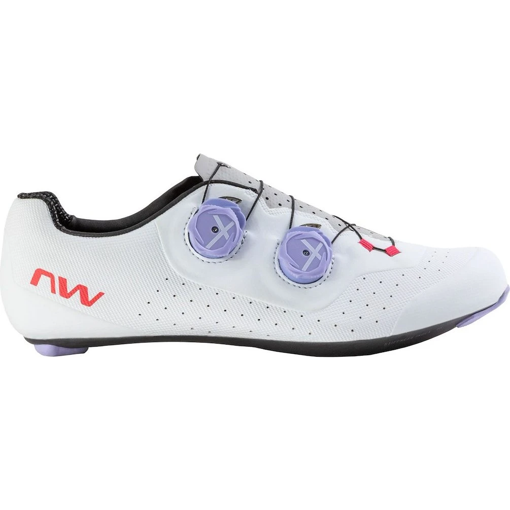 Northwave Extreme Plus cykelsko road hvid/lilla/rød herre