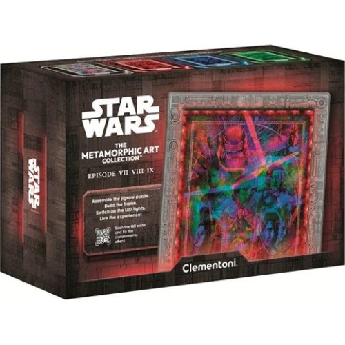Clementoni Star Wars Puslespil - Ep. VII-VIII Metamorphic Art 520 brikker