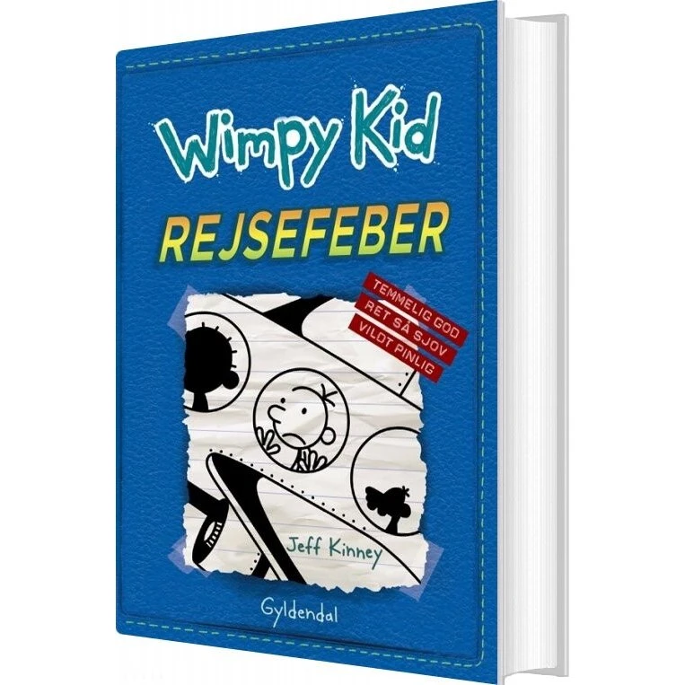 Wimpy Kid 12: Rejsefeber – Jeff Kinney (Hardcover)