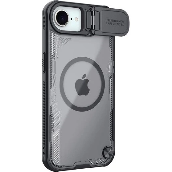 Nillkin Iceblade Prop Magnetic Case til iPhone 16e - Sort