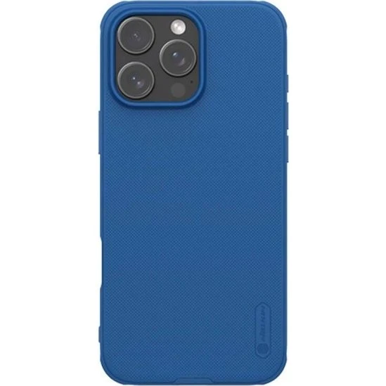 Nillkin Super Frosted Shield Pro Case til iPhone 16 Pro - Blå