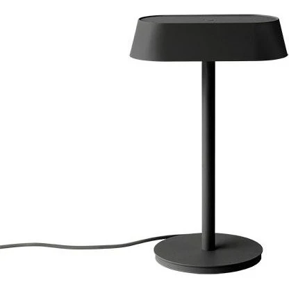 Muuto Linear Bordlampe Sort med USB-C