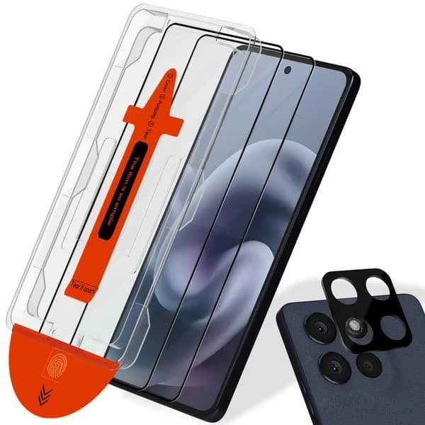 Motorola G86 Power: 2-pak Skærmbeskytter & 1-pak Linsebeskytter