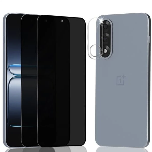 OnePlus Nord 5 Privacy Skærmbeskyttelse (2-pak) & Linsebeskyttelse