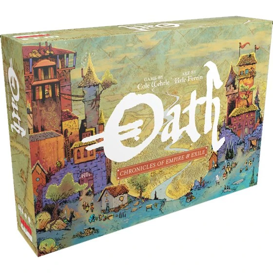 Leder Games Oath: Chronicles of Empire & Exile (Engelsk)