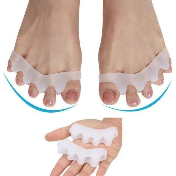Hallux Valgus Tåspreder i medicinsk silikone
