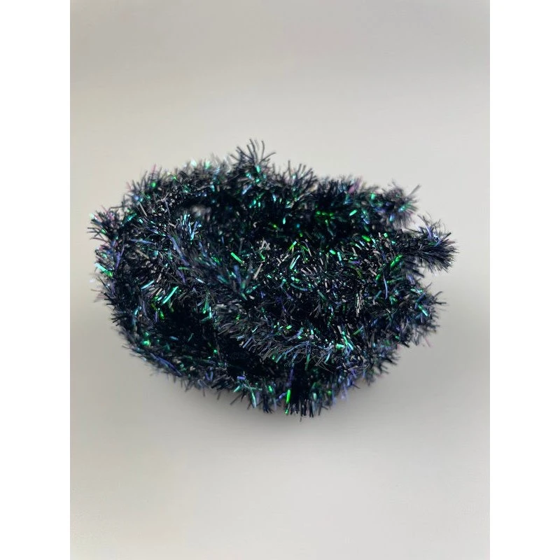 Cactus Chenille - Black 15 mm