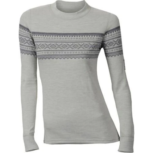 Aclima DesignWool Marius Crewneck Women, Gråfjell