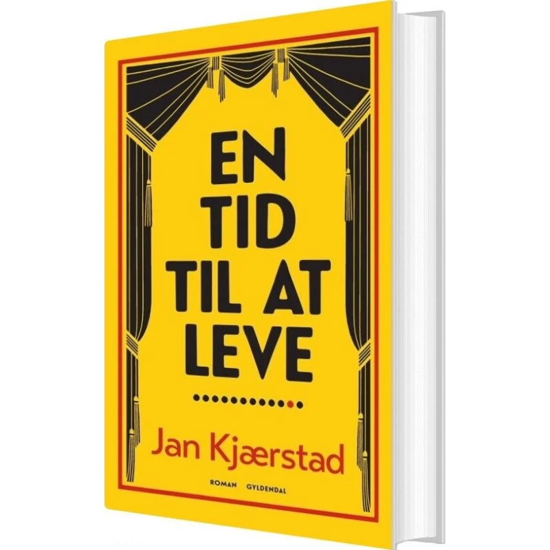 En tid til at leve – Jan Kjærstad (hardcover)