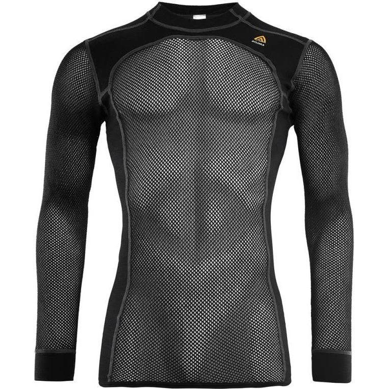 Aclima WoolNet Crew Neck M - Jet Black