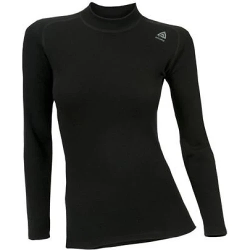 Aclima Warmwool Crewneck Herre - Jet Black