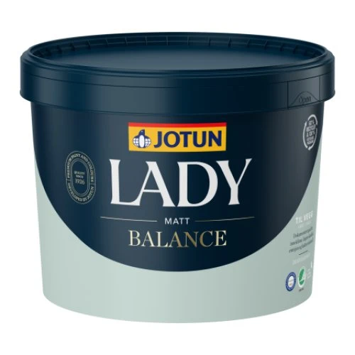 Jotun Lady Balance Hvid 9 L