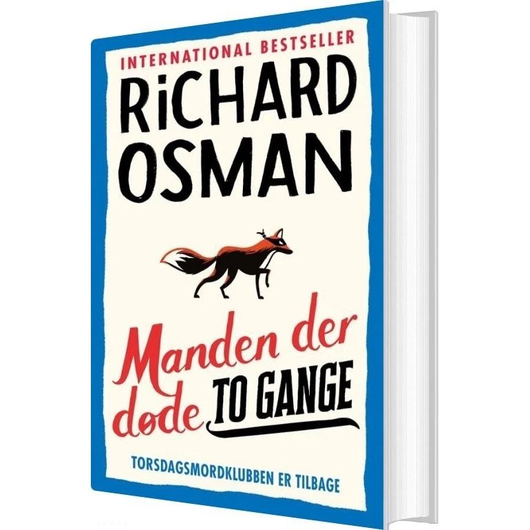 Manden der døde to gange – Richard Osman (hardcover)