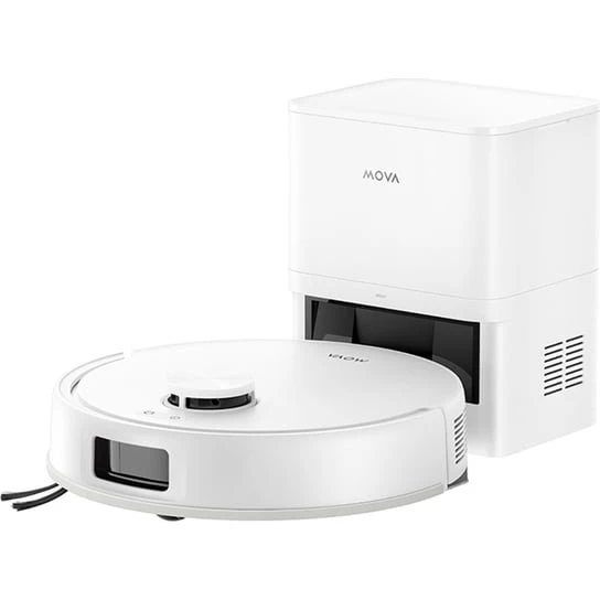 MOVA MVE20SPP Robotstøvsuger, Hvid, 0,33 L