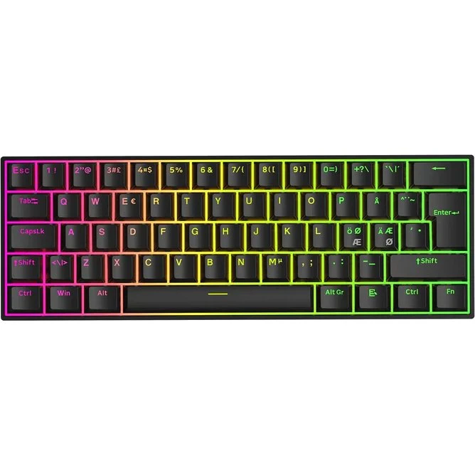 MCHOSE ACE 60 PRO Nordic - Magnetisk Rapid Trigger Gaming Tastatur