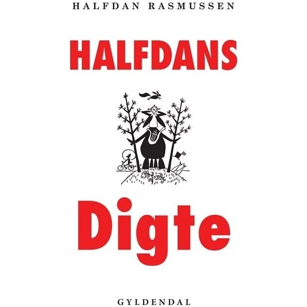 Halfdans Digte – Halfdan Rasmussen (Indbundet, 2022)
