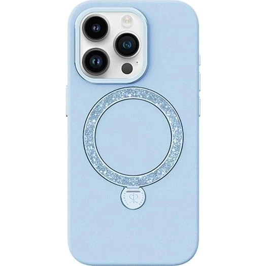 Joyroom Dancing Circle Cover til iPhone 15 Pro Max - Blå