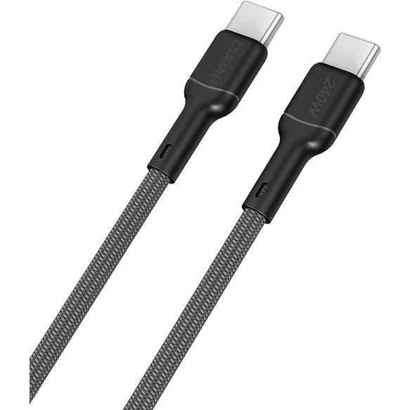 Dudao L9C Max USB-C til USB-C Kabel, 240W, 1.2m, Sort