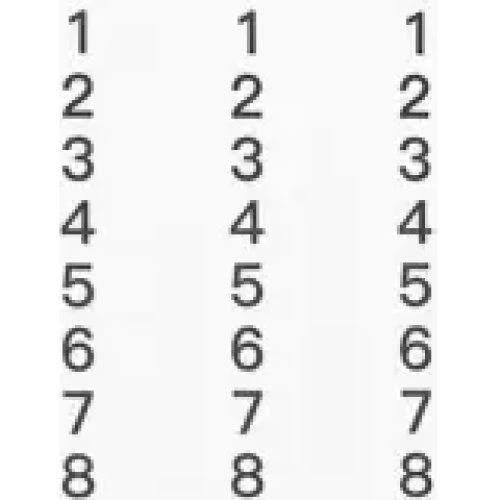 Hollyland HL-NS01 Number Stickers
