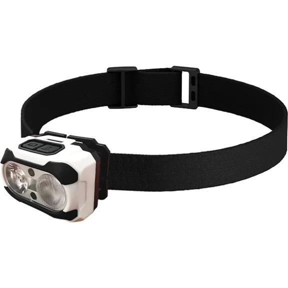 Superfire HE10 Pandelampe - 550 lumen med hvidt og rødt lys