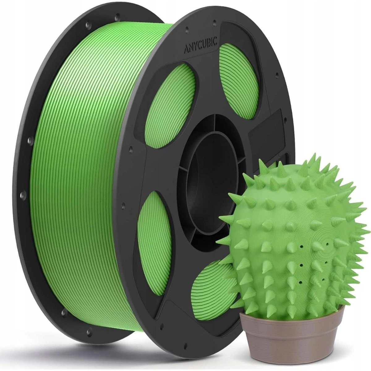 Anycubic PLA+ Filament 1,75 mm - Bladgrøn - 1 kg