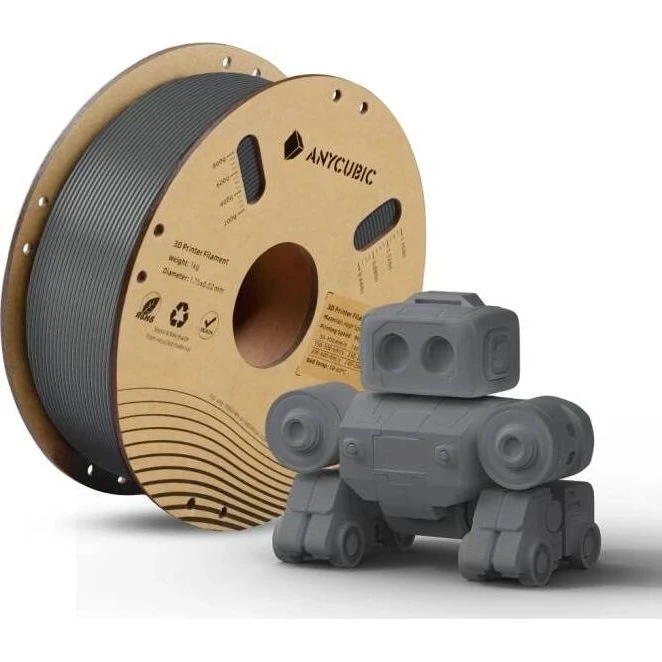 Anycubic High Speed PLA Filament 1 kg - Grå 1.75mm