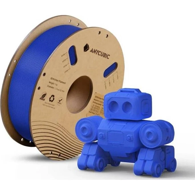 Anycubic High Speed PLA-filament 1.75mm Blå (1 kg)
