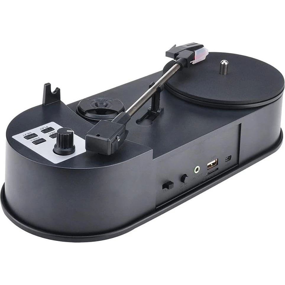 Ezcap Vinyl til MP3 Konverter - 33/45 RPM med USB og SD