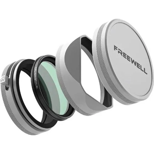 Freewell FujiX100 Filter Set med Lens Hood - Silver