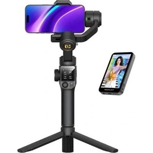 AOCHUAN S3 Gimbal med touchskærm - Sort