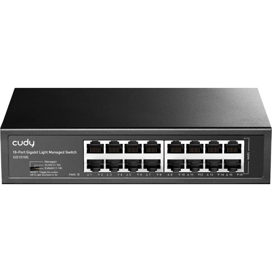 CUDY GS1016E 16-port Gigabit Managed Switch