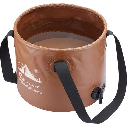 Flextail Flex Bucket 20L Sammenfoldelig Spand - Brun
