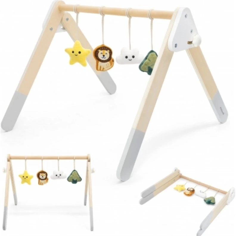 VIGA PolarB Babygym - Aktivitetsstativ med vedhæng