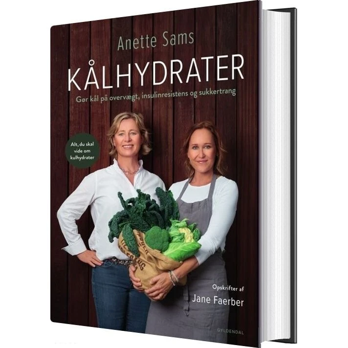 Kålhydrater – kogebog af Anette Sams