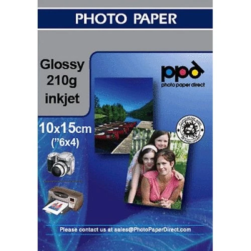 Agfaphoto Glossy Fotopapir 210g A6 100x150mm (50 stk.)