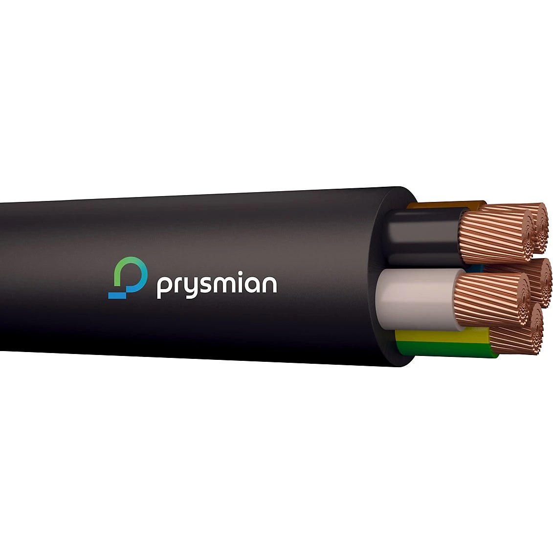 Prysmian H07RN-F 5G4 Gummikabel, Sort