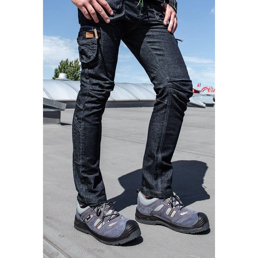 NEO TOOLS Denim 5-pocket arbejdsbukser - Str. L