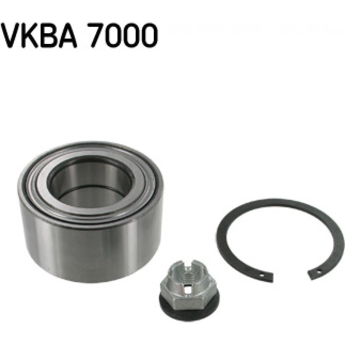 SKF Hjullejesæt VKBA 7000 til Renault og Dacia Duster