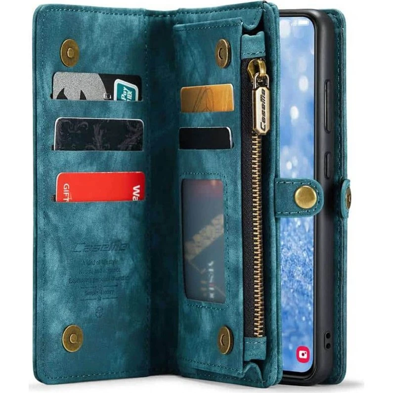CaseMe Wallet Cover til Samsung Galaxy S25 FE - Blå